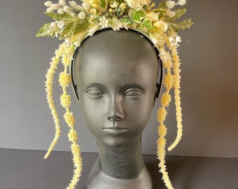 Cyber Faery Floral Headband