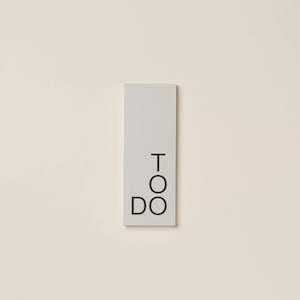 Umweltfreundliche tägliche To Do Liste, Aufgaben-Checkliste, Produktionsplaner - hellgrau