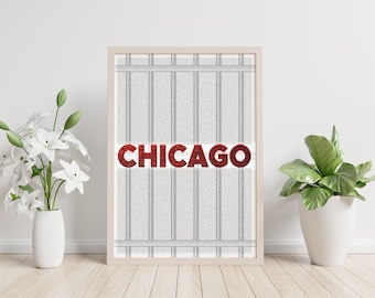 Chicago The Musical - Full Show Lyrics Print A4/A3/8"x10" - Descarga instantánea, impresión y marco en casa