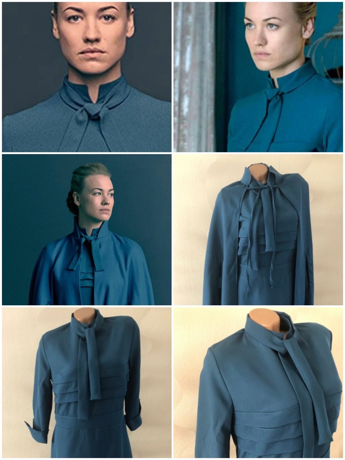 Green dress top handmaid's tale
