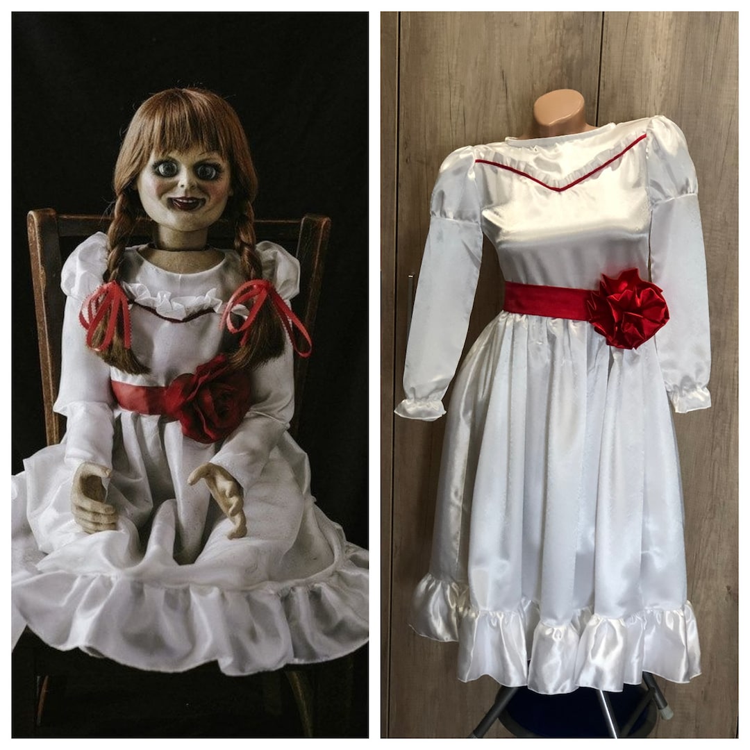 Annabelle Costume Annabelle Dress Halloween Costume Cosplay Etsy Uk