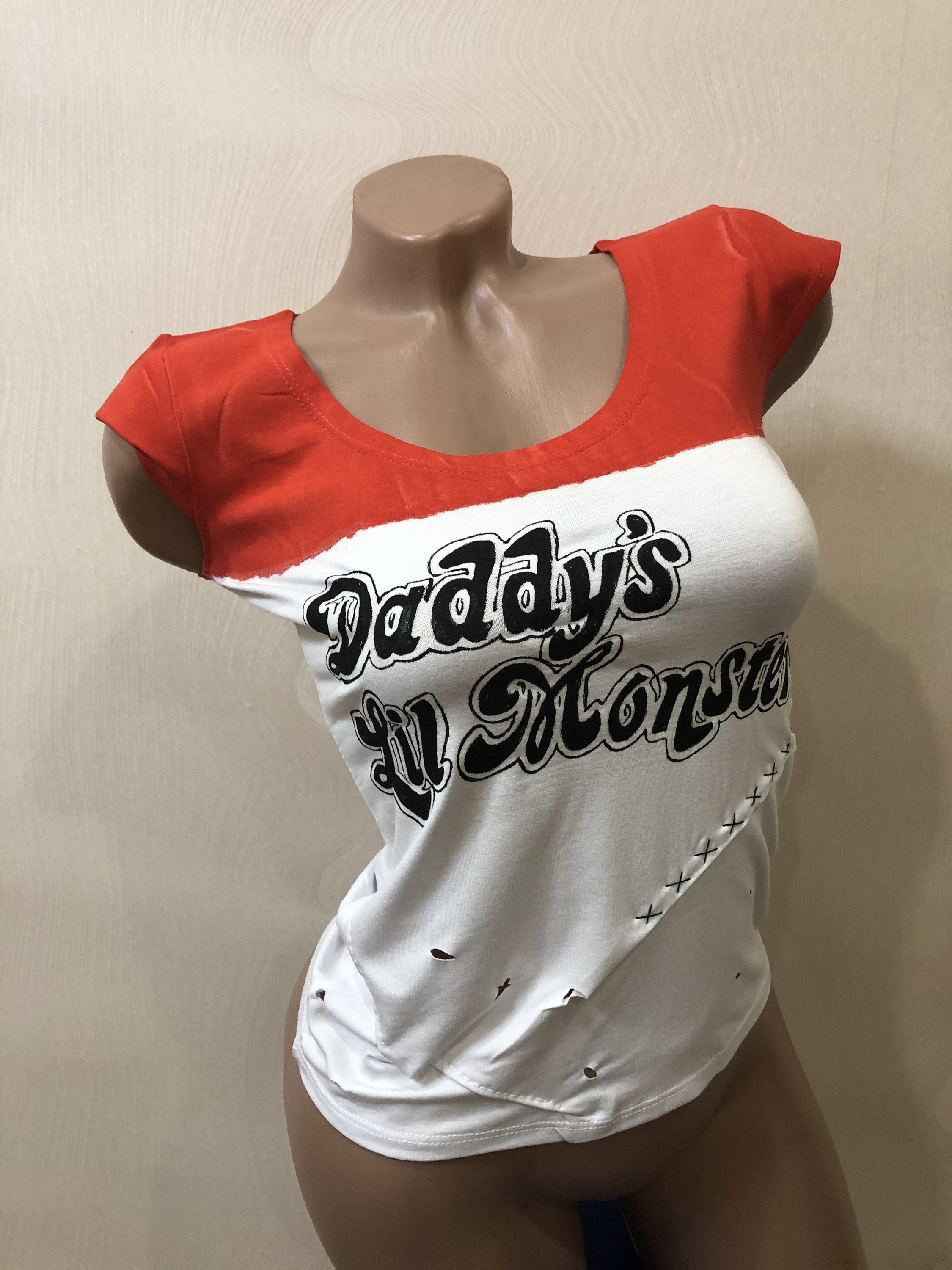 Harley Quinn Shirt Daddys Lil Monster Harley Quinn Tshirt Etsy UK