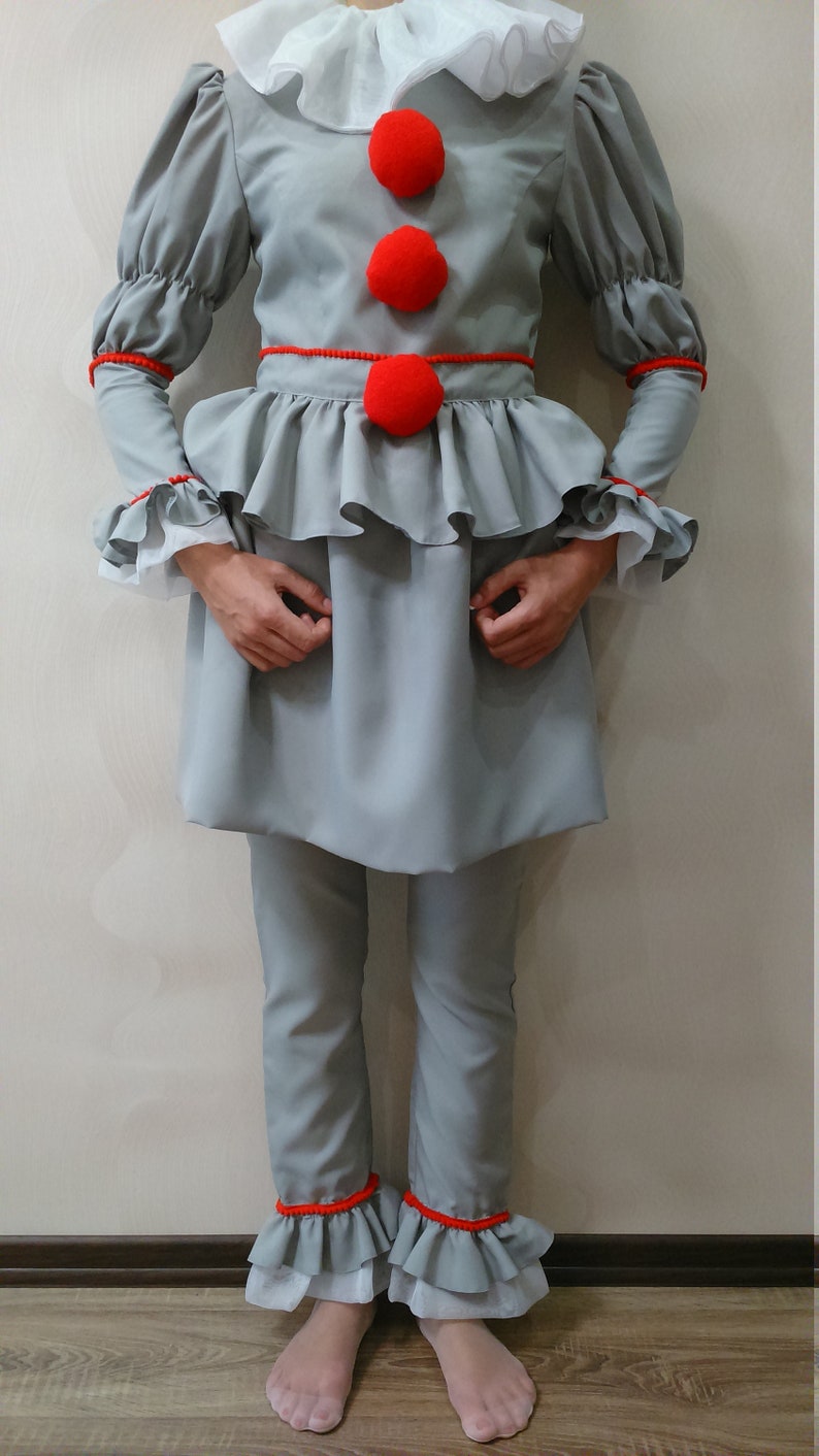Pennywise Costume Kids Pennywise It Costume Cosplay Baby Etsy