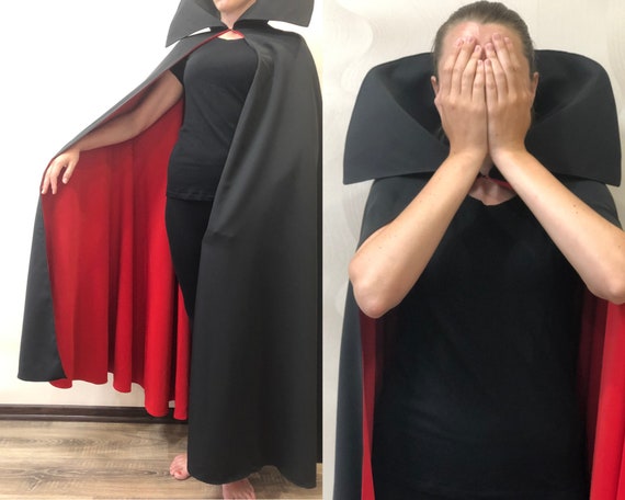 ドラキュラマント 140cm 黒赤 ドラキュラマント 140cm 黒赤 - メルカリ