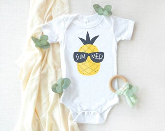 pineapple onesie baby boy