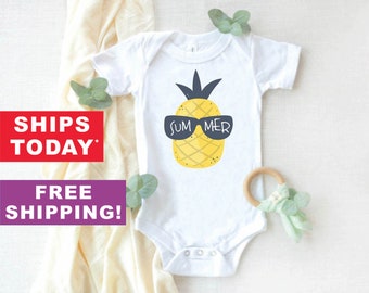 pineapple onesie baby boy
