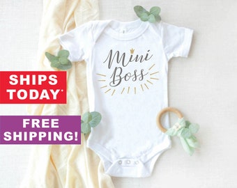 mini boss onesie