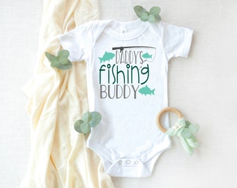 baby girl fishing onesie