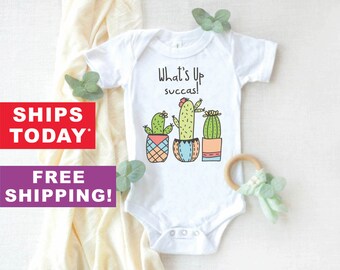 cactus onesie baby boy