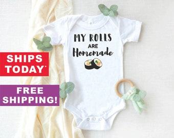 Cute Onesie\u00ae,Baby Shower Gift Baby Boy Baby Girl Clothes Asian Food Onesie\u00ae Dumpling Onesie\u00ae Funny Pun Onesie\u00ae Xiao Long Bao Onesie\u00ae