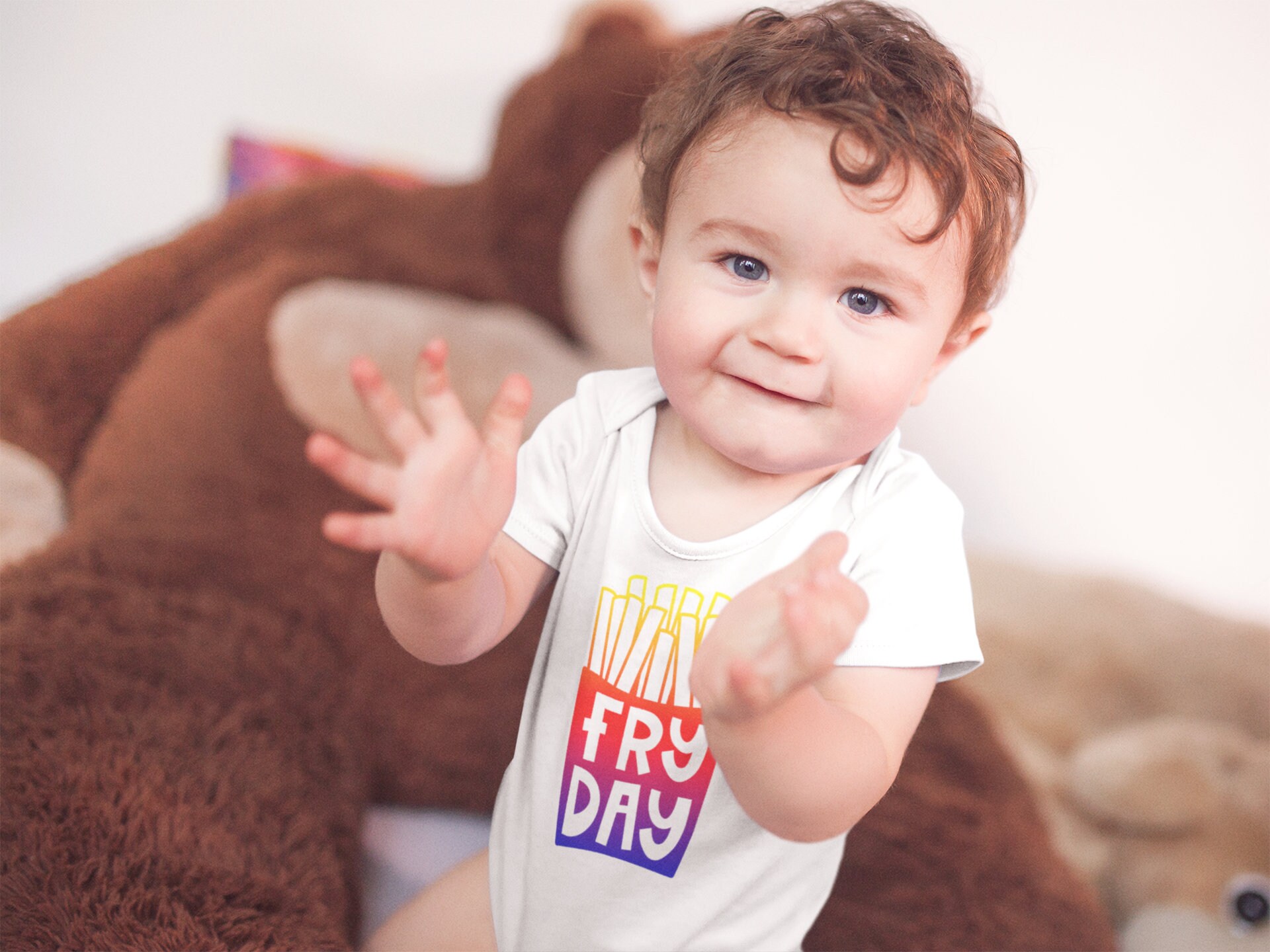 Fry yay Onesie® Baby Onesie® Baby Boy Onesie® Baby Girl Etsy