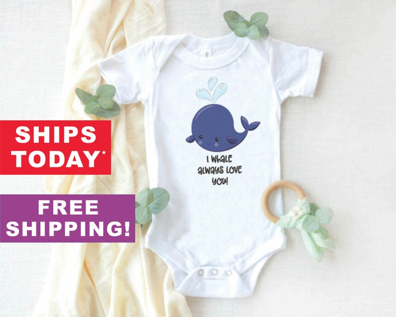 Whale Baby Onesie® Baby Onesie® Baby Boy Onesie® Baby Girl Etsy