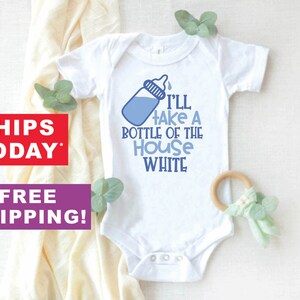 white onesie baby girl