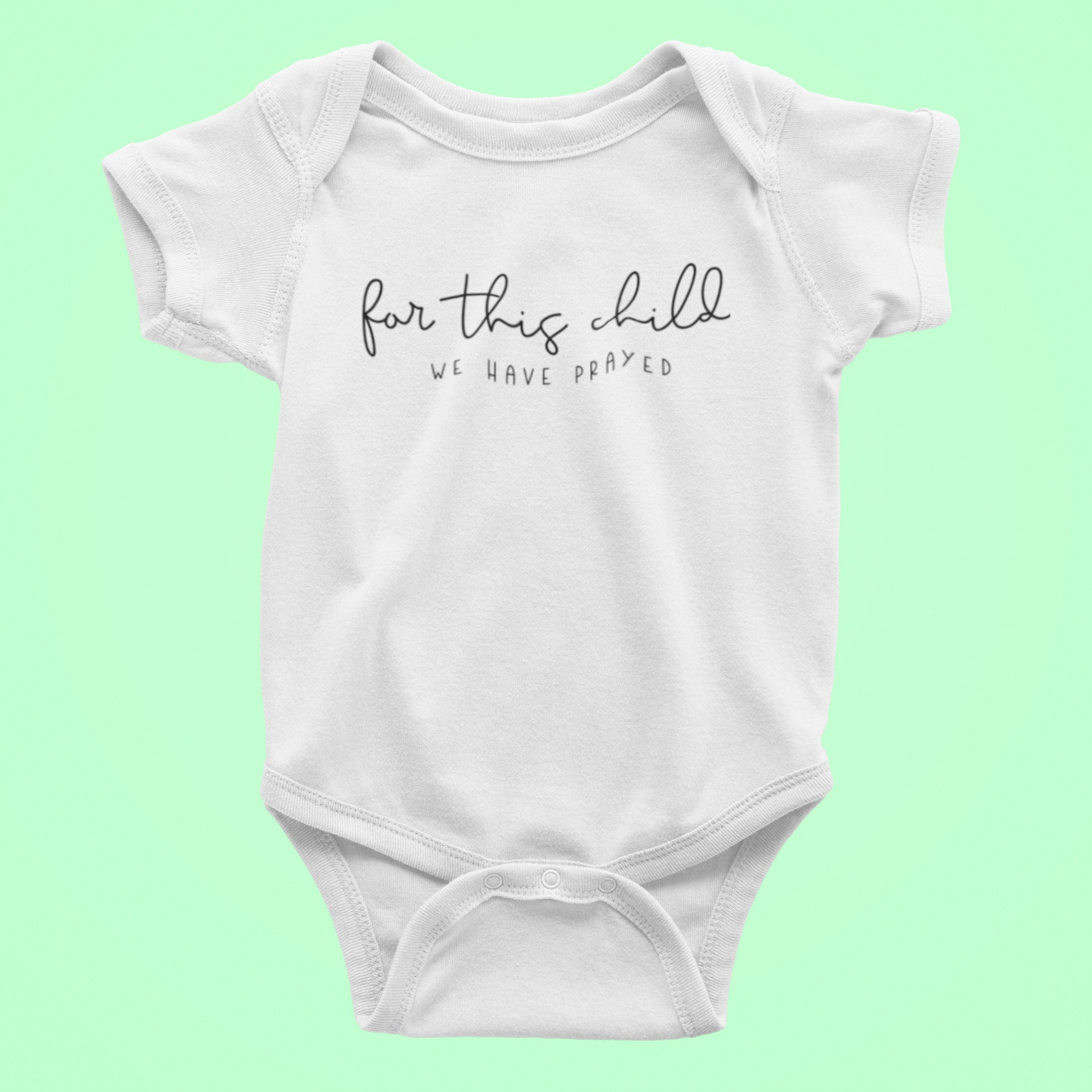 Announcement IVF Baby Onesie® Religious Unisex Baby Etsy