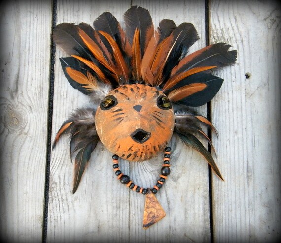 Animal Totem Mask the Groundhog Chief African Wall Decor Totem - Etsy Animal Totem Mask the Groundhog Chief African Wall Decor Totem - Etsy