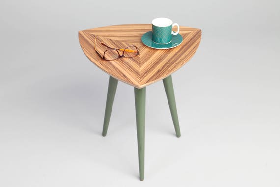 Scandinavian Side Table Danish Modern Small Coffee Table Etsy
