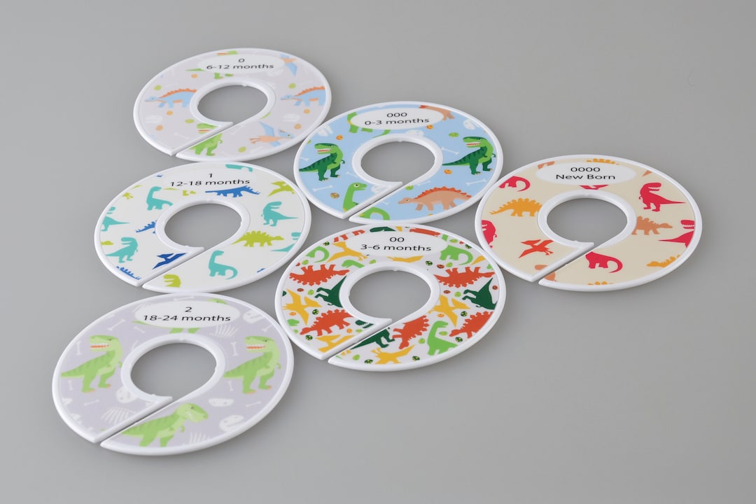 Dinosaur Dividers Nursery Closet Organizer Nursery Closet Divider