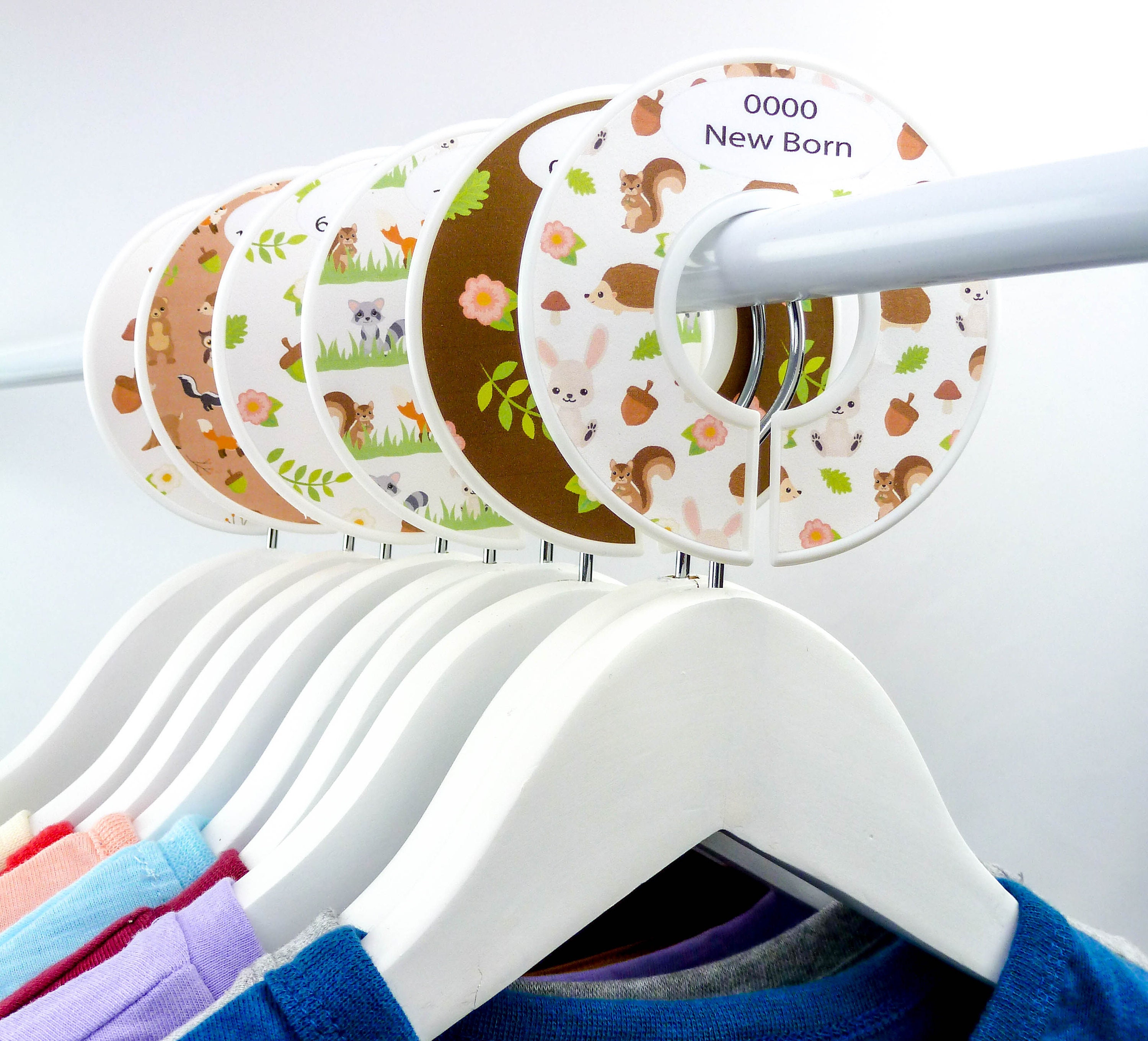 CLEARANCE Woodland Animals Dividers Nursery Closet Organizer Etsy