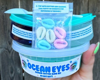 Ocean Eyes Slime Kit: Cloud Fizz & Slushee DIY Slime