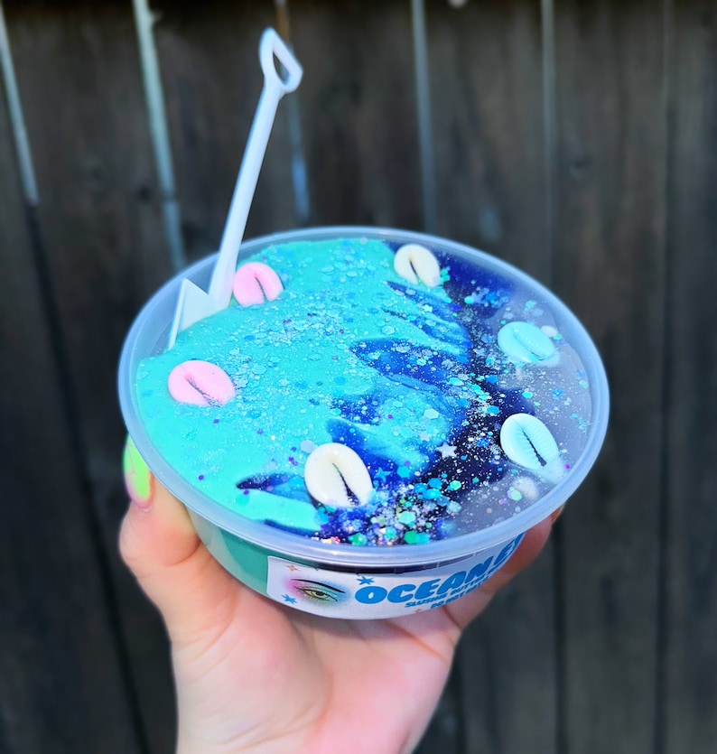 Slushee Slime R Ocean Eyes Slime Kit: Cloud Fizz & Slushee DIY Slime - Etsy