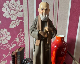 Wunderschöne Statue des Heiligen Padre Pio 50 cm, katholische religiöse Statue, Padre Pio von Pietrelcina
