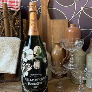 Rare PERRIER-JOUET Belle Epoque 2004 Factice Dummy Bottle, 150 cl from Perrier Jouë , French vintage, Champagne,