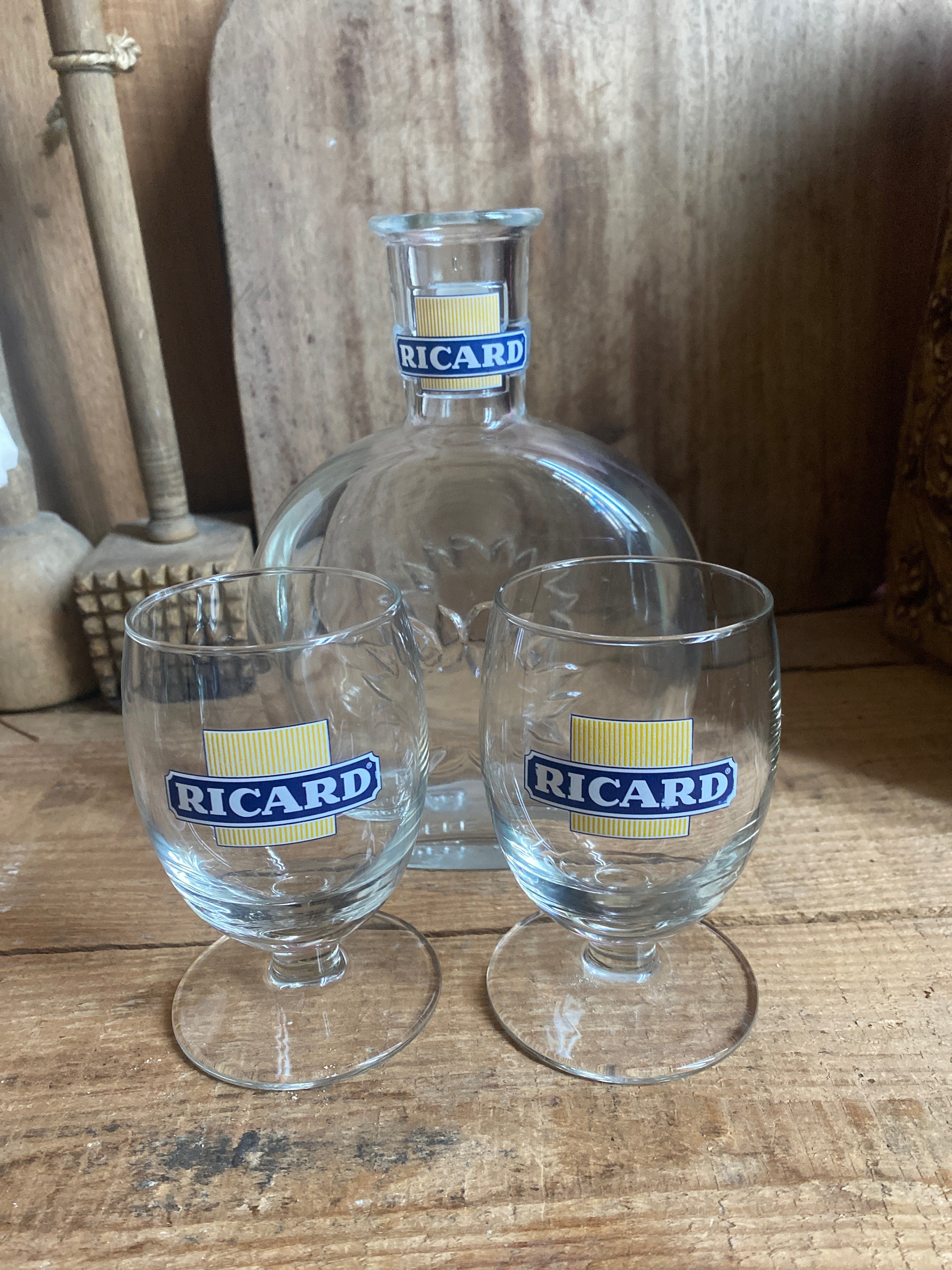 Carafe verres RICARD