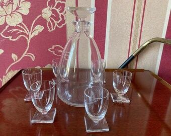 【美品】CRISTALLERIE LORRAINE グラス デカンタ フランス製 CRISTALLERIE LORRAINE グラス デカンタ フランス製（Lorraine
