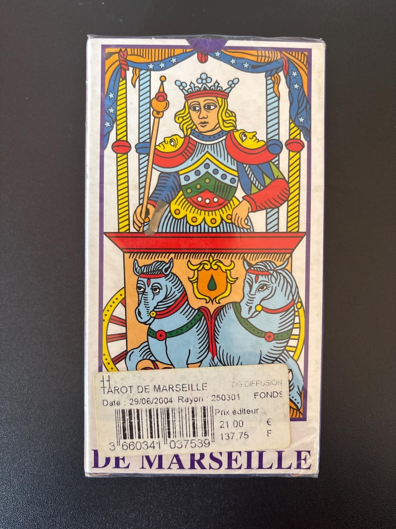 Rzadka karta Tarot de Marseille Camoin i Jodorowsky Mint w blistrze – 2 ...