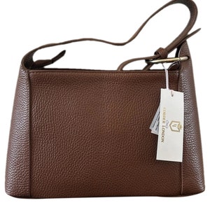 neue Ledertasche mit Etikett, Lederschulter, handgemachte Ledertasche, Handtasche, Damen Ledertasche, elegante Ledertasche,