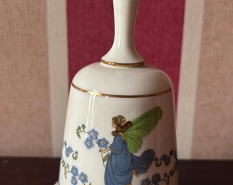 希少】FRANKLIN PORCELAIN 花の妖精 磁器製ベルコレクション 希少