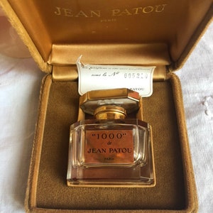 Lot de 6 anciens flacons vaporisateurs vides Sublime de Jean Patou +  coffret