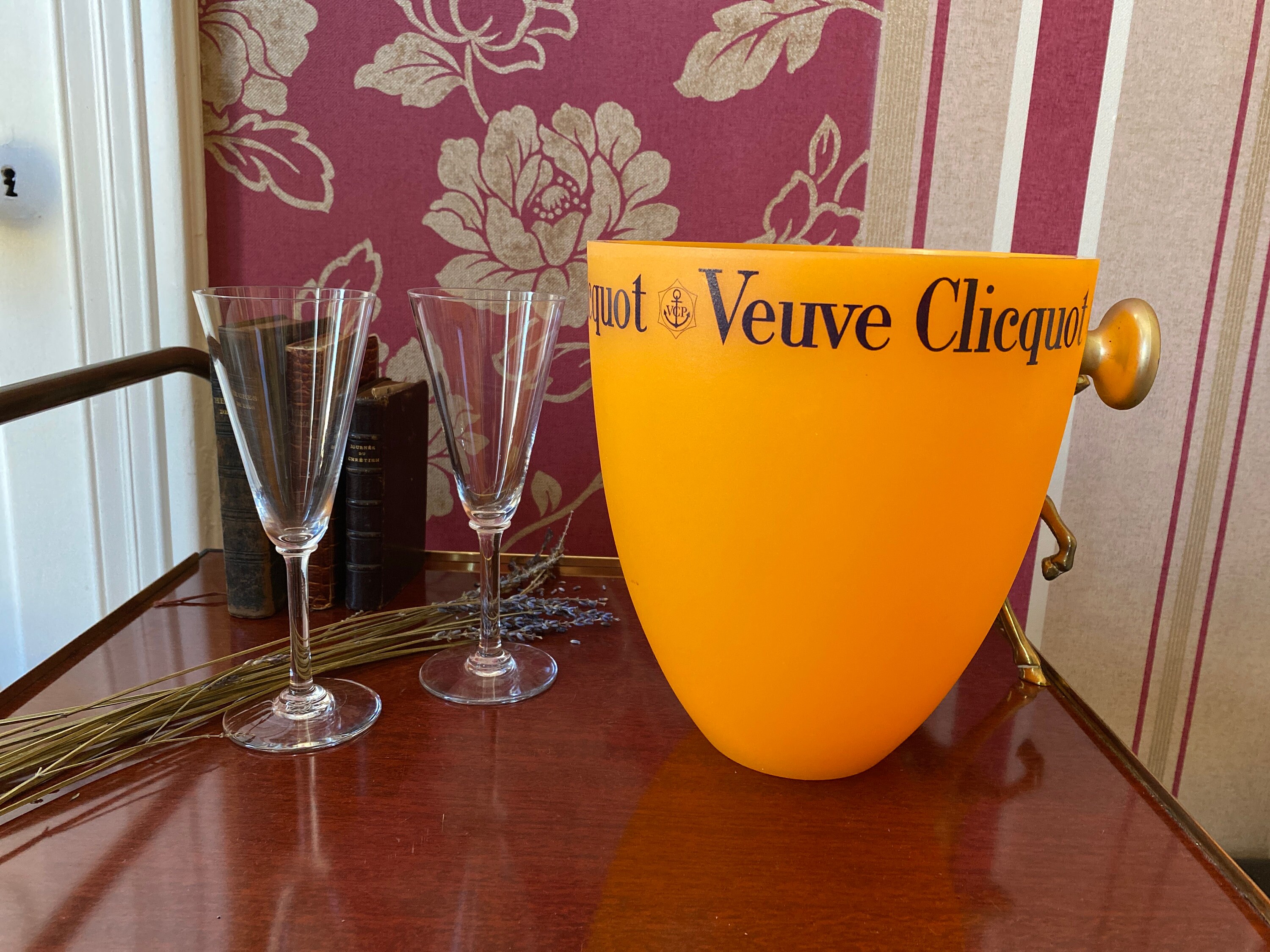 Veuve Clicquot Champagne, Champagne Seau à Orange, Reims Champagne, Refroidissement