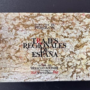 Karten für Spiel Trajes Regionales De Espana 1968 Perellon Poker Spielkarte Neu