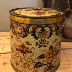 COLMAN&#39;S MUSTARD Vintage Rare old lithographed tin box, antique tin