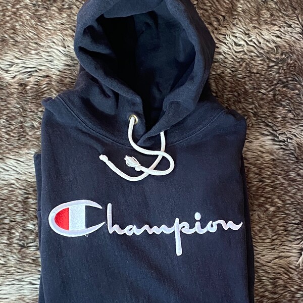 Champion, Sweat à capuche vintage New York