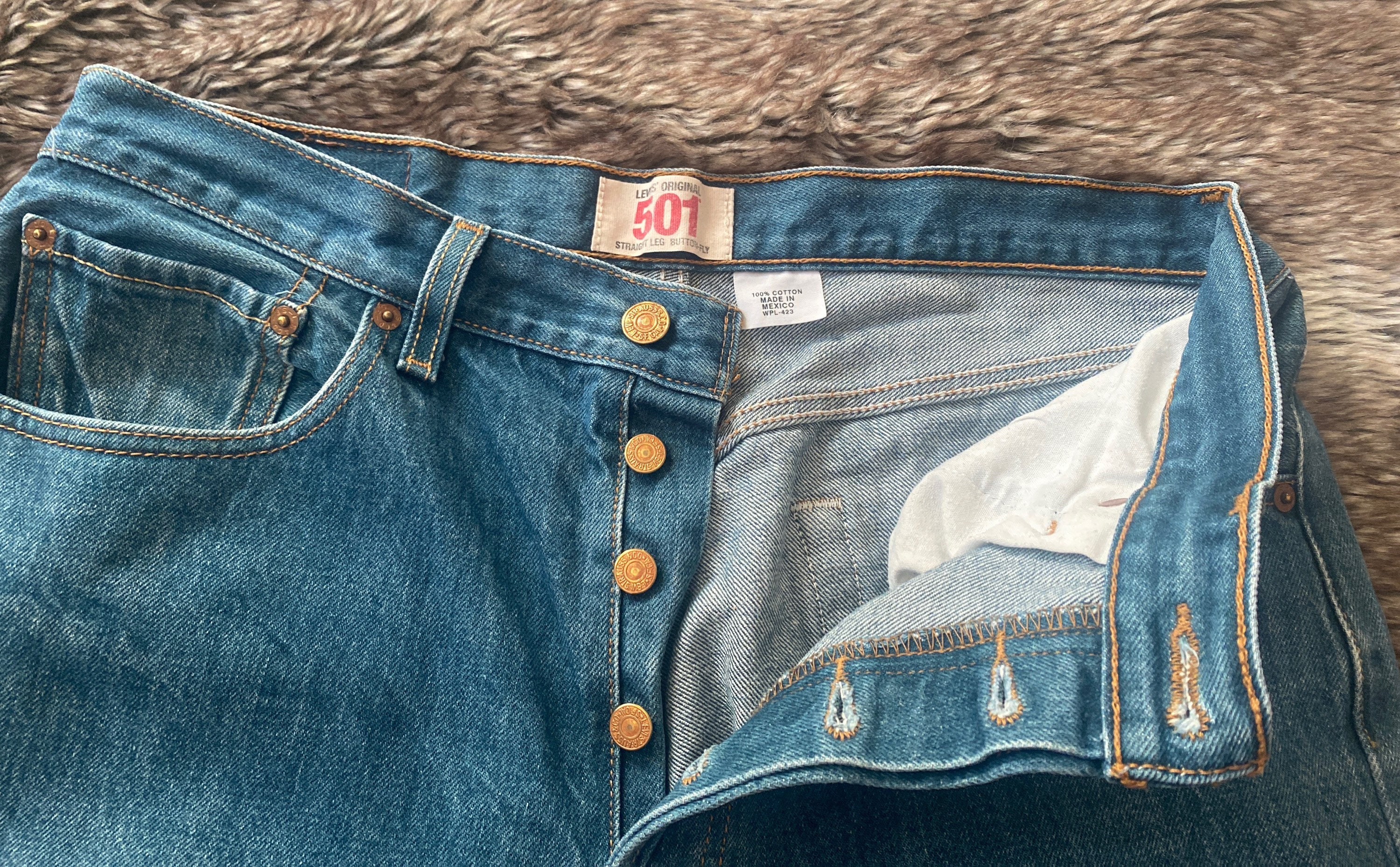 vintage made in mexico Levi's501 denimae