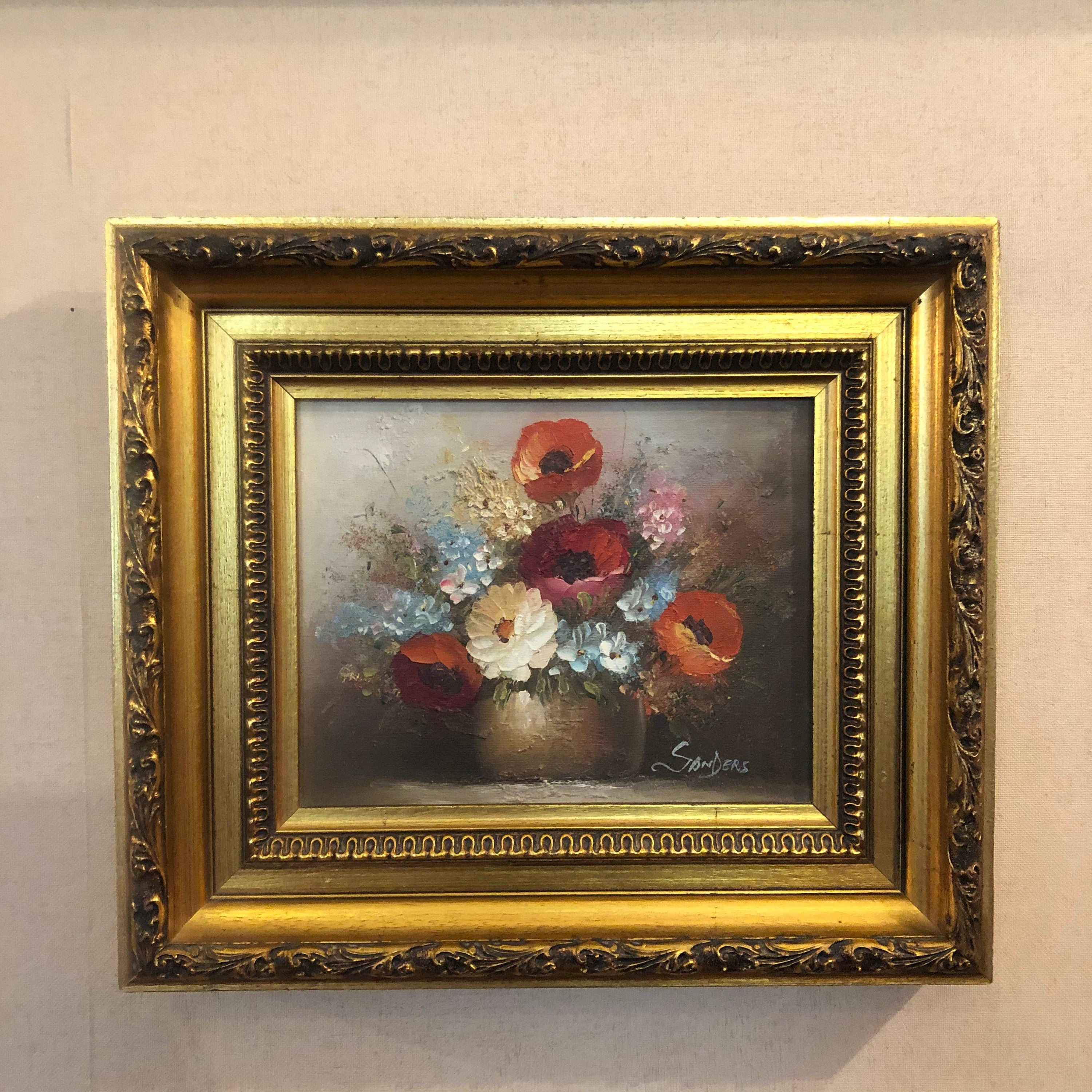 Edmond SANDERS ( 1898 - 1961) Painting Oil Canvas, Wall Decoration