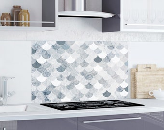 Fliesenaufkleber Fur Boden Fliesen Aufkleber Folie Sticker Fur Boden Fliesen Kuche Oder Bad I Fliesensticker Als Alternative Zu Fliesenlack I 30x30 Cm Design Black N White Amazon De Kuche Haushalt