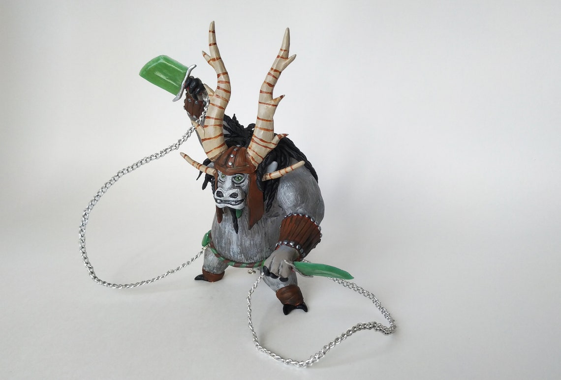 Kungfu panda 3 Kai Chi Feng shui decor Inner peace Polymer Etsy