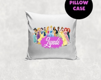 princess pillowcase etsy