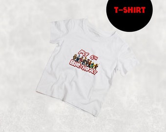 Roblox Tshirt Etsy - roblox birthday tshirt roblox roblox theme tshirt kids birthday tshirt tee party tshirt