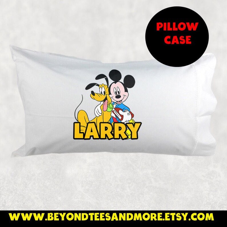 mickey mouse pillow case