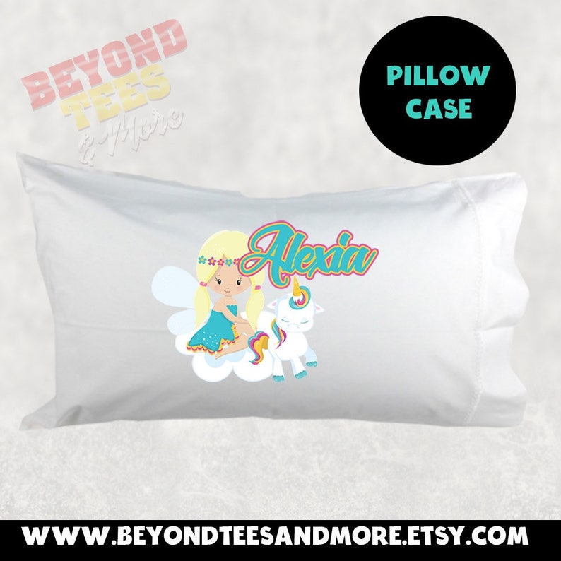 Unicorn Pillow Cases Unicorn Theme Rainbow Rainbow Theme Unicorn Pillowcase Kids Decor Bedroom Decor Kids Room