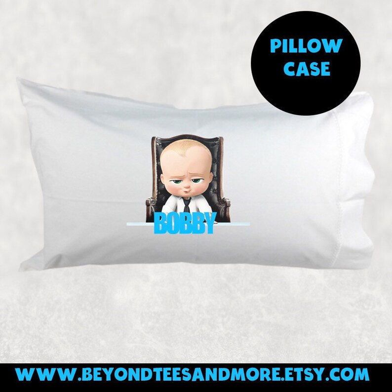 The Boss Baby Pillow Cases The Boss Baby The Boss Baby Etsy