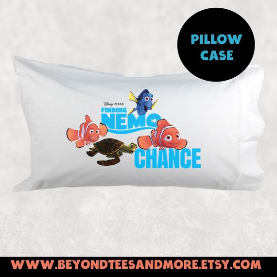 Finding Nemo Pillowcase Finding Nemo Theme Finding Nemo Pillowcase Kids Decor Bedroom Decor Kids Room