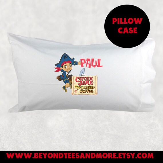 Captain Jake And The Neverland Pirates Pillow Cases Captain Jake Jake And The Neverland Pirates Theme Pillowcase Kids Decor Bedroom Decor