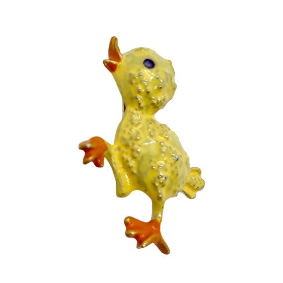 Yellow Chick Pin - Cute Vintsge Easter/Springtime… - image 4