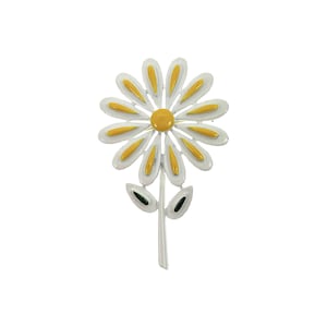 Coro Sunflower Brooch / Vintage Jewelry
