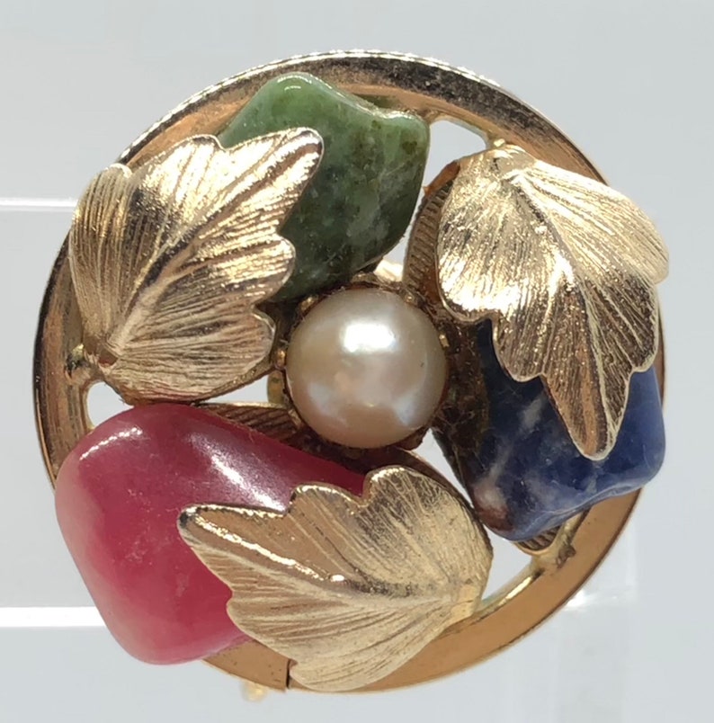 1965 Walt Disneys Anette Funicello Monkeyd Uncle Vintage Earrings Signed Sarah Coventry
